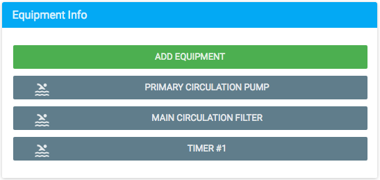 Pool Software, Pool Billing, Pool Invoicing, log equipment